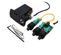 ALFAAL Pastillas para Guitarra Acústica Ecualizador De Guitarra Clásica Acústica De 2 Bandas Y 3 Bandas Preamplificador Tono De Graves Conciso Volumen Ajustable(3 Band)