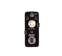 ALFAAL Pedal De Efecto De Guitarra Eléctrica Black Secret Distortion 2 Modos De Trabajo True Bypass Mini Pedal Accesorios para Efectos de Guitarra