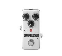 ALFAAL Pedal De Efectos De Microcompresor Pedal De Guitarra Eléctrica Pedal De Efectos De Guitarra Portátil Accesorios De Guitarra Accesorios para Efectos de Guitarra