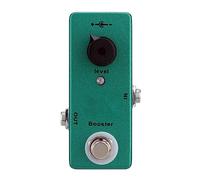 ALFAAL Pedal De Refuerzo Pedal De Efecto De Guitarra Eléctrica True Bypass Accesorios De Guitarra Partes De Guitarra Color Verde Accesorios para Efectos de Guitarra