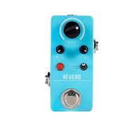 ALFAAL Pedal De Reverberación Digital con Placa De Iglesia De Estudio Pedal De Efectos De Reverberación Pedal De Guitarra De Derivación Verdadera Accesorios para Efectos de Guitarra