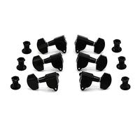 ALFAAL Perilla De Sintonizador De Guitarra Acústica 90 Grados Conectores Totalmente Cerrados Vinder PEG (Color : Black)