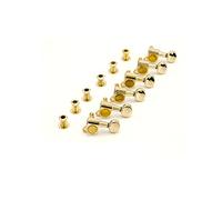 ALFAAL Perillas De Ajuste De Guitarra Eléctrica Xuanquan Reel Tuning Unilateral Electric Guitar Accesorios (Color : Gold)