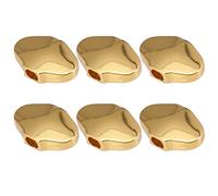 ALFAAL Perillas De Clavija De Afinación De Guitarra De Aleación De Zinc 6 Uds. (Color : Gold)