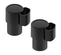 ALFAAL Piezas De Saxofón, Accesorios para Instrumentos Musicales, Cuello Doblado, Tapón De Extremo De Llave, Tapa De Tenor De Plástico, 2 Uds.