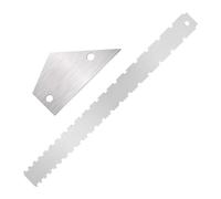 ALFAAL Regla De Borde Recto con Muescas para Cuello De Guitarra, Regla Niveladora De Guitarra De Acero Inoxidable, Herramienta Luthier De Nivel De Guitarra De Traste (Color : C)