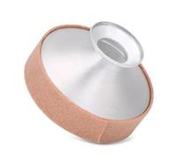 ALFAAL Saxofón Mudo De Aleación De Aluminio, Silenciadores, Herramientas De Práctica, Accesorio para Actuaciones Silenciosas, Fácil De Instalar (Color : Soprano)