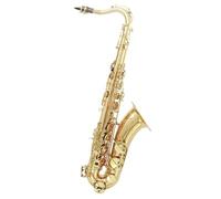 ALFAAL Saxofón Profesional Saxofón Tenor BB Saxofón Profesional De Latón Instrumento De Viento De Madera con Estuche Juego De Soporte Accesorios De Lengüeta(F)