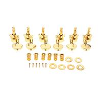 ALFAAL Semicírculo Botón Guitarra Sintonizador Sintonizador Tuning PEG Para Guitarras Eléctricas - 3R3L