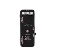 ALFAAL Simulador De Gabinete Pedal De Guitarra DI Box Pedal De Efectos De Guitarra Micro Pedal Carcasa De Metal Completa Piezas De Guitarra Accesorios Accesorios para Efectos de Guitarra