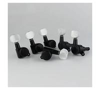ALFAAL Sintonizador De Bloqueo De Guitarra De Color Negro Guitarra Guitarra Tuning Peg Machine Cabeza