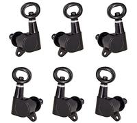 ALFAAL Sintonizador De Guitarra De Manija Hueca Herramienta De Ajuste De Guitarra De Clavos De Guitarra (Color : Black 3L 3R)