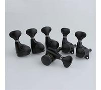 ALFAAL Sintonizadores De Bloqueo De Guitarra Negros 1: 20 Bloqueo Swing Tuning Key Pegs Machine Heads Reemplazo Para Guitarras Eléctricas (Color : 6R)