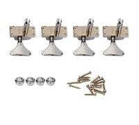 ALFAAL Sintonizadores De Sintonizador De Sintonización Eléctrica Semicerrada De 4PCS DIY 2R2L Piezas De Instrumentos Musicales
