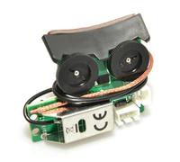 ALFAAL Sistema De Pastilla De Guitarra Acústica para VT1, Pastilla De Uñas Trasera, Sintonizador EQ, Sistema Ecualizador De Pastilla Piezoeléctrica con Tablero De Ritmo De Micrófono