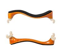 ALFAAL Soporte de Hombro para violín Reposabrazos de violín Ajustable para violín 4/4 3/4, reposabrazos de violín de plástico 3/4 4/4, Accesorios para violín, Color Naranja
