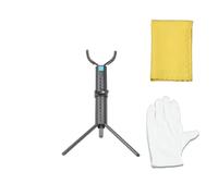 ALFAAL Soporte para Clarinete, Soporte Plegable Portátil para Clarinete, Soporte para Instrumentos De Viento De Madera, Colgador (Color : Tenor BK)