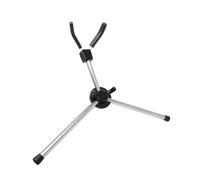ALFAAL Soporte para Saxofón Tenor, Trípode Plegable Portátil, Soporte De Suelo De Metal con Bolsa De Transporte, Piezas De Accesorios De Viento De Madera