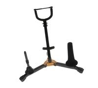 ALFAAL Soporte Plegable Portátil para Saxofón Alto Tenor, Soporte para Trípode para Saxofón, Accesorios para Saxofón (Color : BK)