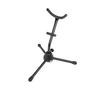 ALFAAL Soporte Plegable Portátil para Saxofón Alto, Trípode De Metal para Saxofón, Accesorios para Instrumentos De Viento De Madera