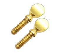 ALFAAL Tornillo De Cuello para Saxofón, Piezas De Repuesto para Saxofón, Accesorio para Instrumentos De Viento De Madera, Color Dorado Y Plateado, 2 Uds. (Color : Gold)
