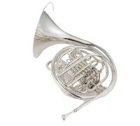 ALFAAL Trompa Francesa BB Single French Horn Trompa Francesa con Afinación En Si Afinación En FA Doble Cuatro Teclas Instrumento De Viento Metal Profesional con Estuche