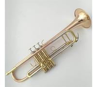 ALFAAL Trompetas B-Flat Phosphor Bronce Trumpet Es Adecuado para Principiantes para Probar Bandas Profesionales Instrumento Trompeta