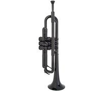 ALFAAL Trompetas El Instrumento Musical De Trompeta De Plástico Negro B Trompeta Plana Es Adecuada para Principiantes para Probar Los Grados Y Jugar Negro Portátil Instrumento Trompeta