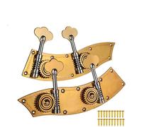 ALFAAL TUNER DUAL ESTÁNDAR 3/4 4/4 Uptright Bass Machine Head Doble Bajo Tuning Pegs