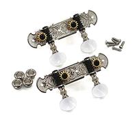 ALFAAL Ukulele Tuning Pegs Button Strings Sintonizadores Accesorios Para La Cabeza Ukulele Parte +6 Tornillos High Qulity Golden