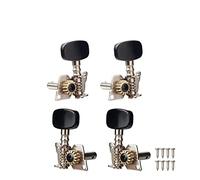 ALFAAL Ukulele Tuning Pegs Machine Heads Tunner Chrome Plated Acero Ukulele Piezas Accesorios