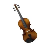 ALFAAL Violín 4/4 violín Retro Madera Olid violín acústico Natural violín de Tilo Instrumento Musical Profesional con Estuche Arco de violín