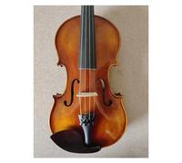 ALFAAL Violín Barniz Natural práctico para violines Hechos a Mano para Principiantes (Color : 4/4)