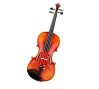 ALFAAL Violín Examen de Grado Profesional Tocando violín Hecho a Mano para Principiantes Adultos 1/4 4/4 (Color : 3/4)