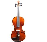 ALFAAL Violín Instrumento de Prueba de práctica de Madera Maciza de Grado Profesional de violín Hecho a Mano para Principiantes (Color : Red4/4)