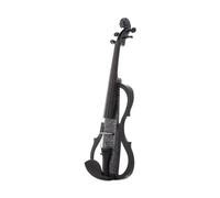 ALFAAL Violín Kit de violín eléctrico acústico de Madera Maciza tamaño 4/4 con Accesorios de ébano