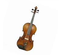ALFAAL Violín Violín acústico de Madera Maciza de tamaño Completo con Estuche, Arco, Panel de Arce para Principiantes 4/4 (Color : 4/4)