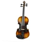 ALFAAL Violín Violín acústico Vintage 4/4 tamaño Completo Acabado Mate Estuche para violín Arco Conjunto Completo