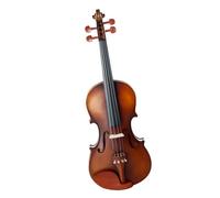 ALFAAL Violín Violín de Estilo Vintage, tamaño 4/4, violín Natural acústico con Caja Triangular, Cuerdas para Arco, Conjunto Completo