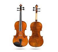 ALFAAL Violín Violín de Madera Maciza de Arce Violín Profesional para Adultos (Color : 4/4)