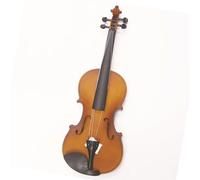 ALFAAL Violín Violín de Madera Maciza de tamaño Completo, Juego de Nivel básico 4/4 (Color : 3/4)
