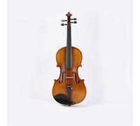ALFAAL Violín Violín Natural Mate Violín Hecho a Mano Tallado (Color : 4/4)