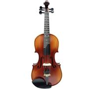 ALFAAL Violín Violín Profesional de Caoba de 5 Cuerdas, Grado de Rendimiento para Adultos, Hecho a Mano, Madera Maciza 4/4