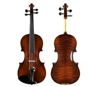 ALFAAL Violín Violín Totalmente Hecho a Mano, Instrumento de Rendimiento Graduado de Madera Maciza de Grado Profesional (Color : 4/4)