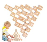 Alfabéticos De Madera,Juguete Educativo Interactivo | Para Construir Letras,Para Juegos Diarios Desarrollo Educación Y Aprendizaje Familiar Hogar Y Clase