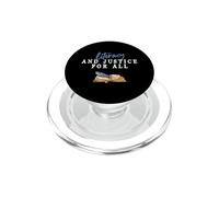 Alfabetización y Justicia para Todos los Profesores de Lectura PopSockets PopGrip para MagSafe