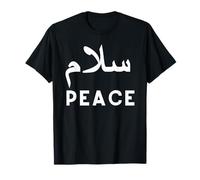 Alfabeto árabe Salam Palabra Regalos de Paz Camiseta