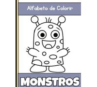 Alfabeto de Colorir - Monstros