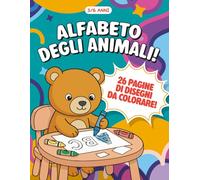 Alfabeto degli animali: Album da colorare (Animali da colorare)