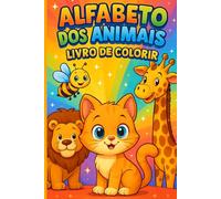 Alfabeto dos Animais: Livro de Colorir